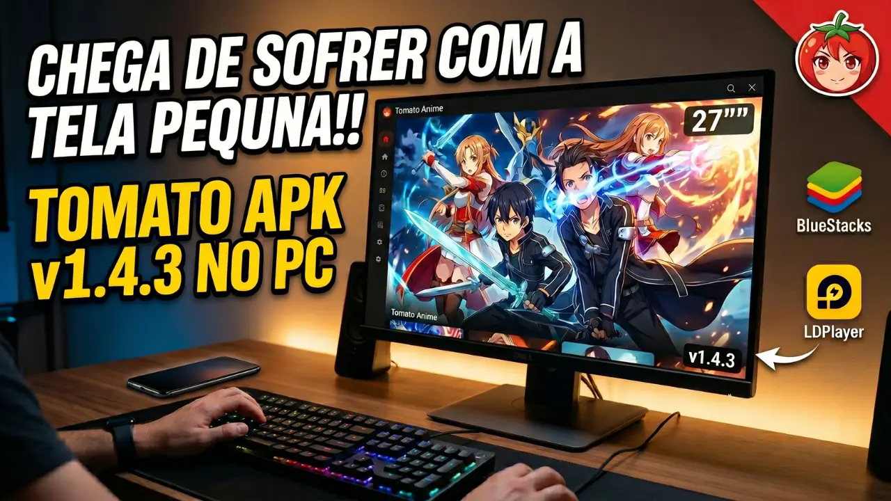 Como baixar a Última Versão v1.4.3 do Tomato APK para PC 